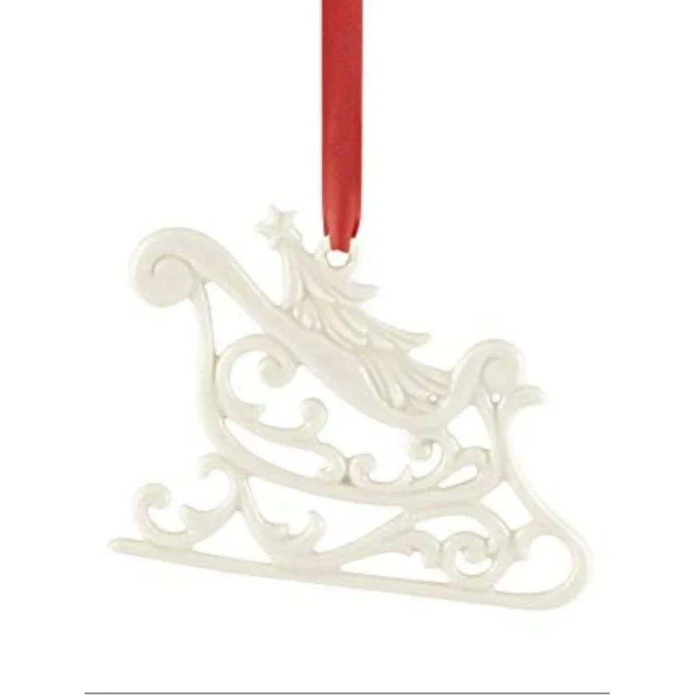 LENOX Sleigh Charm Christmas ornament